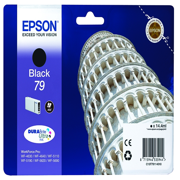 Epson T791140 Black Ink Cartridge