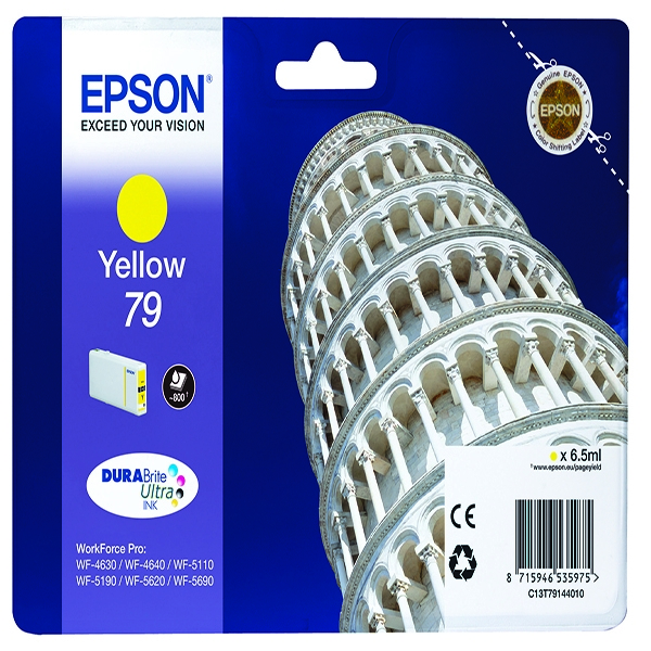 Epson T791440 Yellow Ink Cartridge