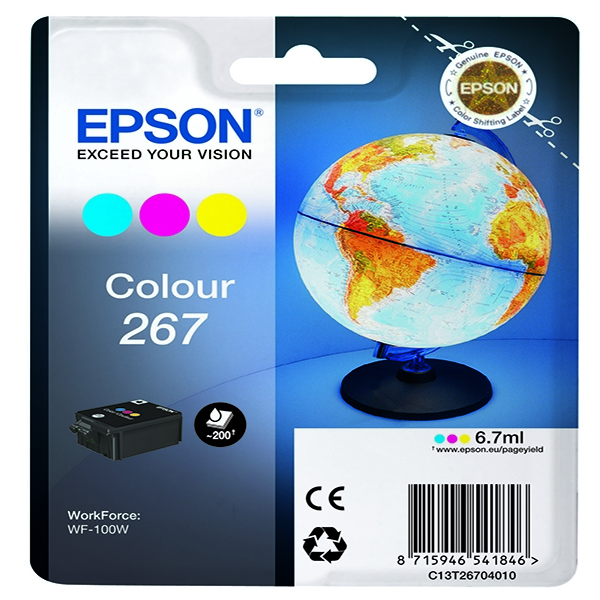 Epson T267140 Colour Ink Cartridge