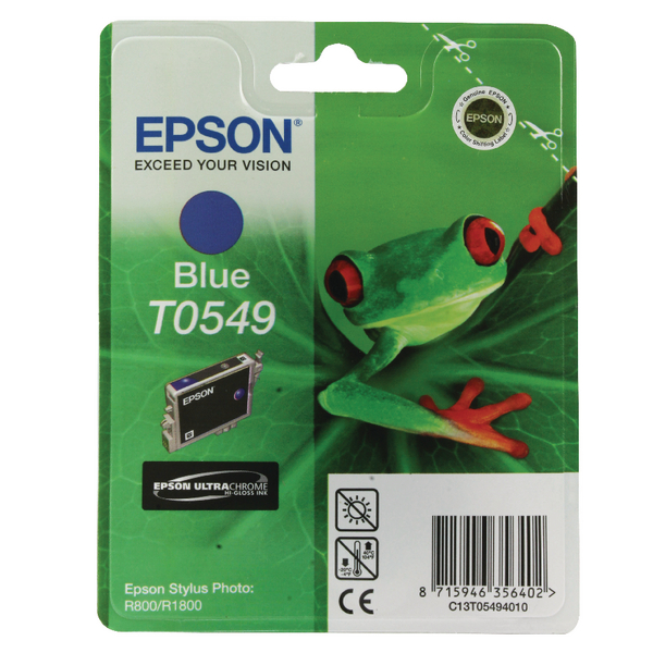 Epson T054940 Blue Ink Cartridge