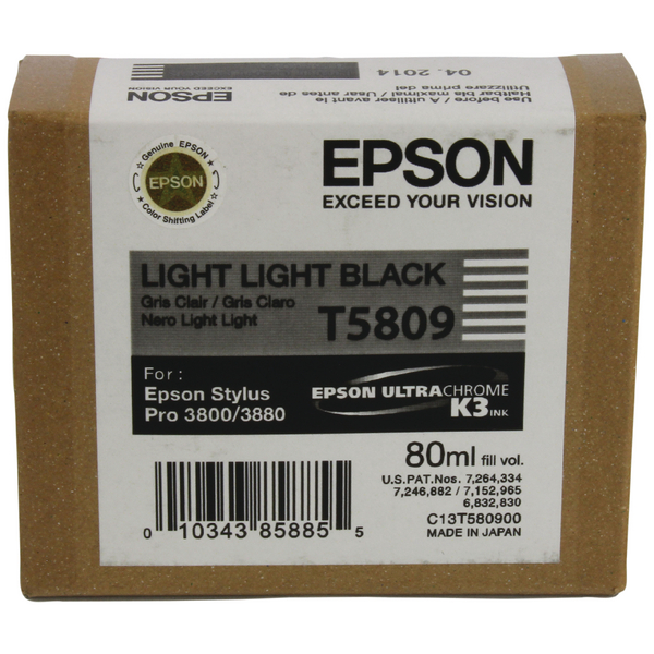 Epson T580900 Light Light Black (80ml)