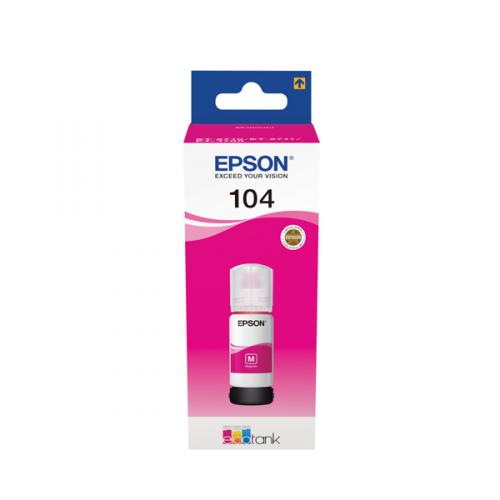 Epson 104 EcoTank Magenta Ink Bottle