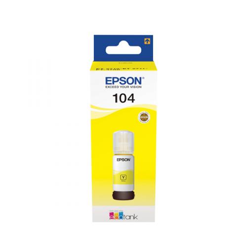 Epson 104 EcoTank Yellow Ink Bottle