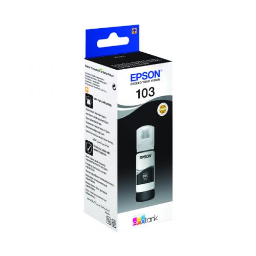 Epson 103 EcoTank Black Ink Bottle WE C13T00S14A10