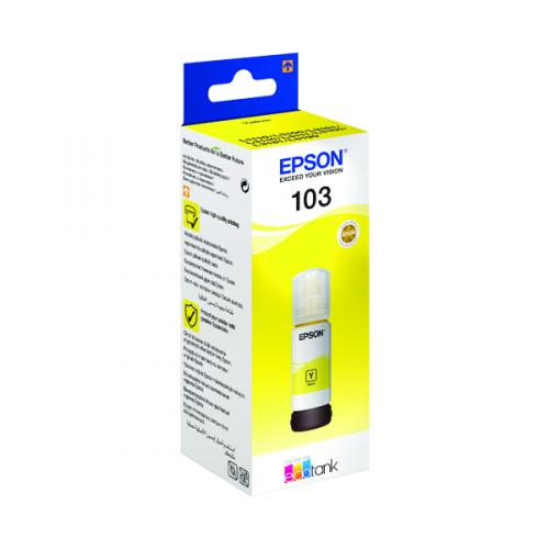 Epson 103 EcoTank Yellow Ink Bottle WE C13T00S44A10