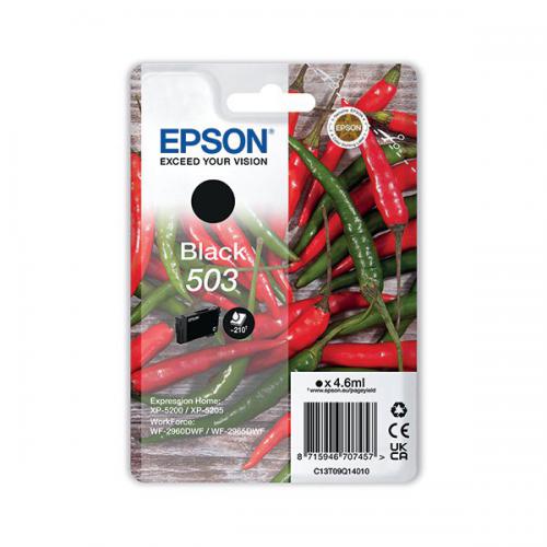 Epson 503 Inkjet Cartridge Black C13T09Q14010