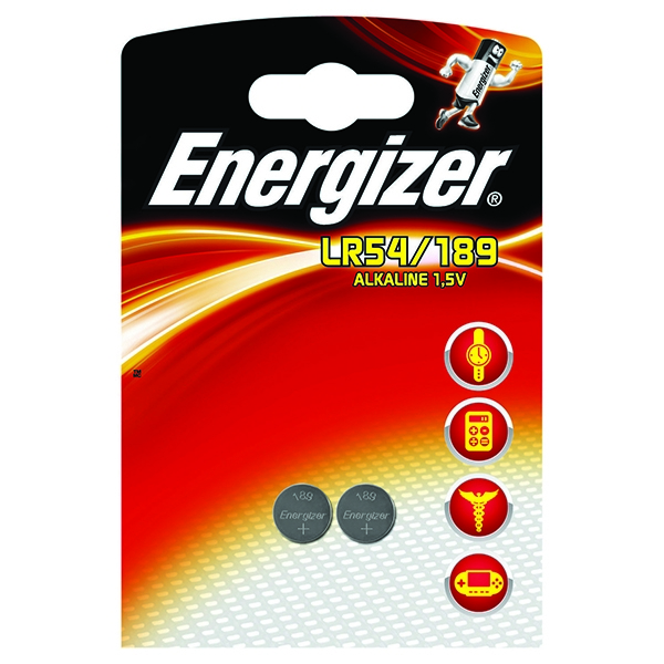 Energizer Speciality Alkaline Batteries 189, LR54 [Pack of 2]