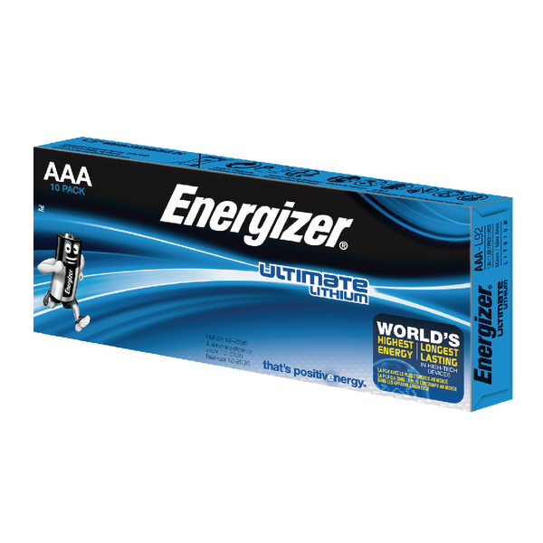 Energizer Ultimate Lithium AAA [Pack of 10]