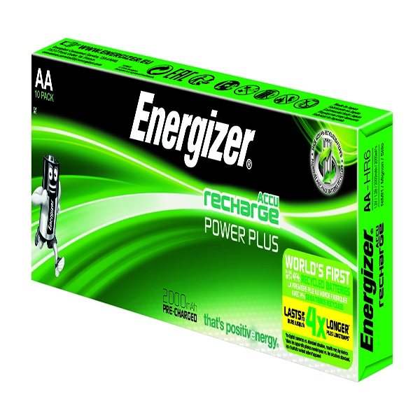 Energizer Rechargeable Battery AA 2000Mah [Pack of 10]