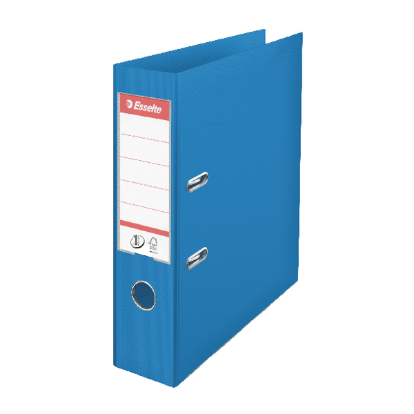 Esselte A4 Lever Arch File PVC 75mm Blue [Pack of 10]
