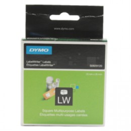Dymo Multi-Purpose Labels 25x25mm Permanent [Pack of 750]