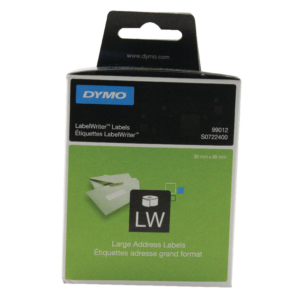 Dymo Large Address Labels 36x89mm Permanent [Pack of 2x260]