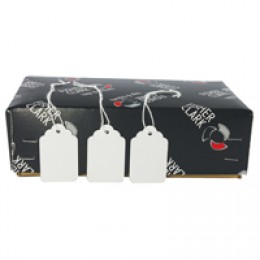 Tickets Strung 48x30mm White [Pack of 1000]