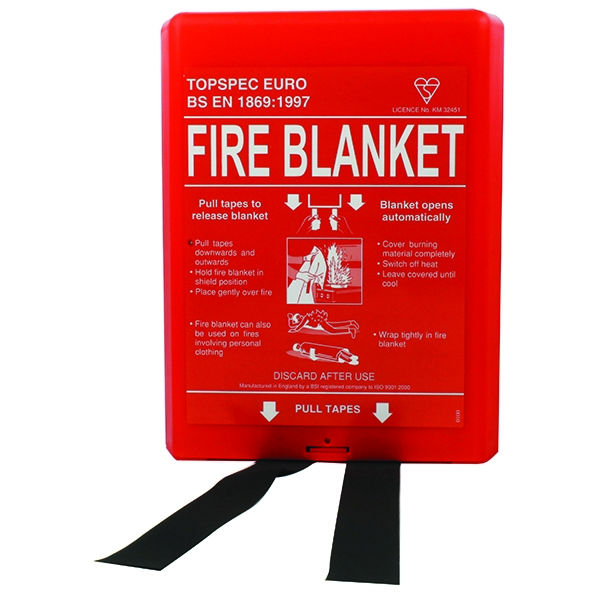 Fire Blanket Fibreglass 100x100cm