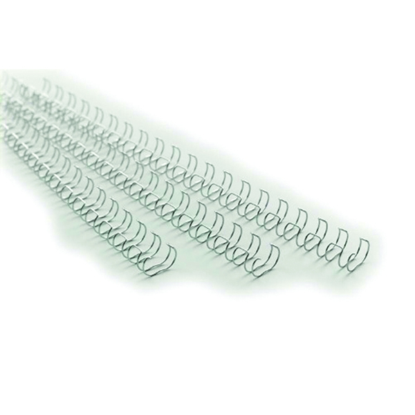 GBC 6mm 34 Ring Wires Silver [Pack of 100]