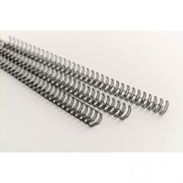 GBC 9.5mm 34 Ring Wires Black [Pack of 100]