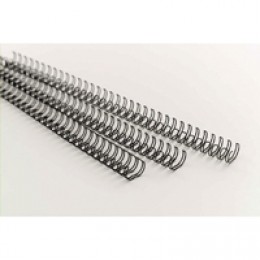 GBC 12.5mm 34 Ring Wires Black [Pack of 100]