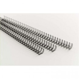 GBC 14mm 34 Ring Wires Black [Pack of 100]