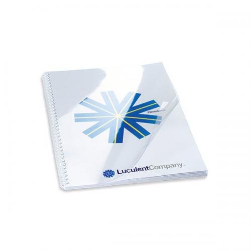 GBC Hi-Clear Binding Cover 300 micron A4 Clear [Pack of 100]