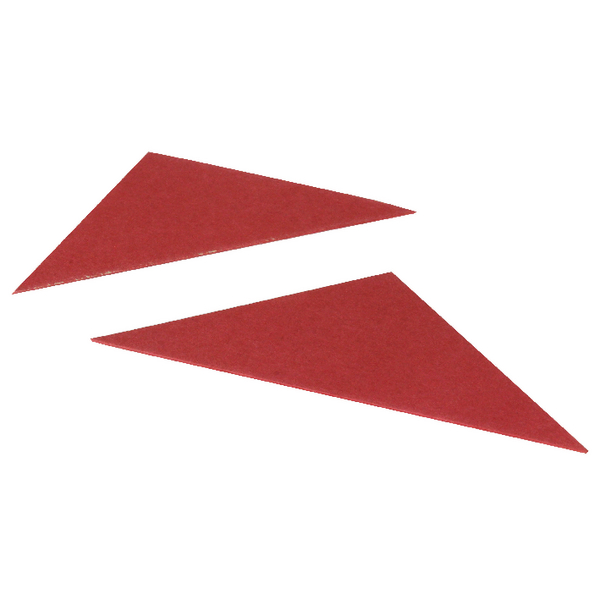 Guildhall Legal Corners Red [Pack of 100]