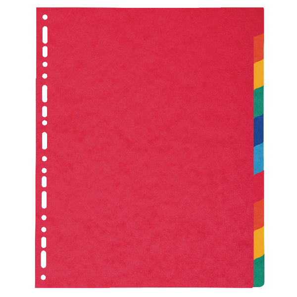 Exacompta Pressboard Dividers 10-PART A4 Maxi