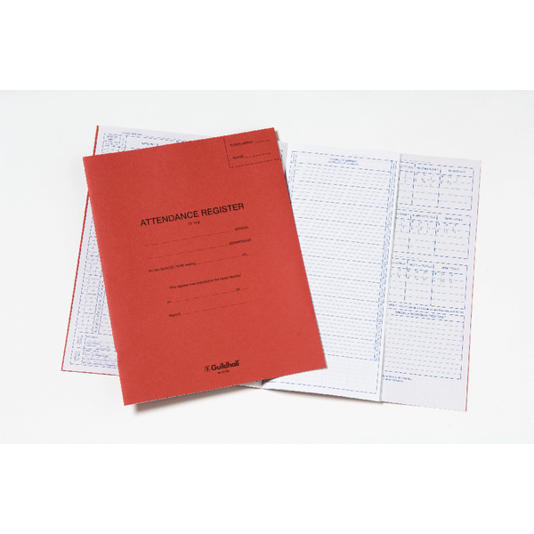 Guildhall Attendance Register Red