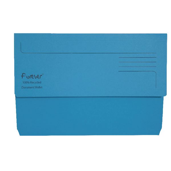 Guildhall Bright Manilla Wallet Blue [Pack of 25]