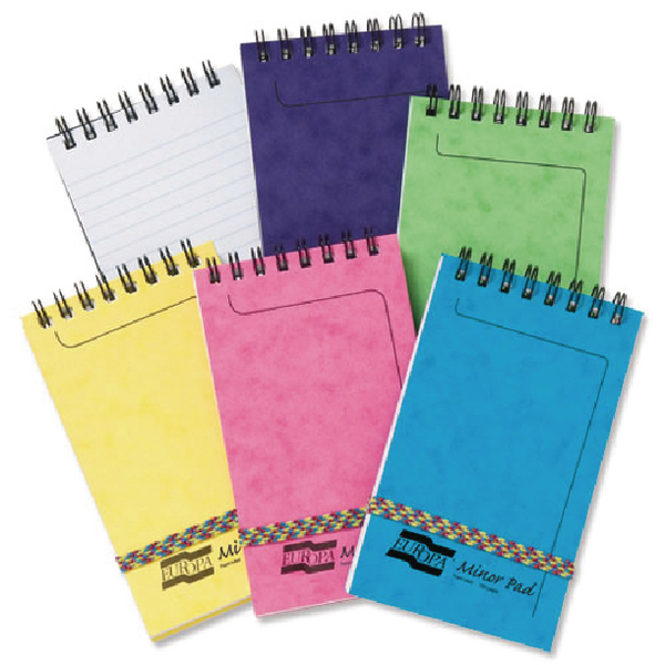 Europa Minor Pad Assorted Alternative Colours [Pack of 20]