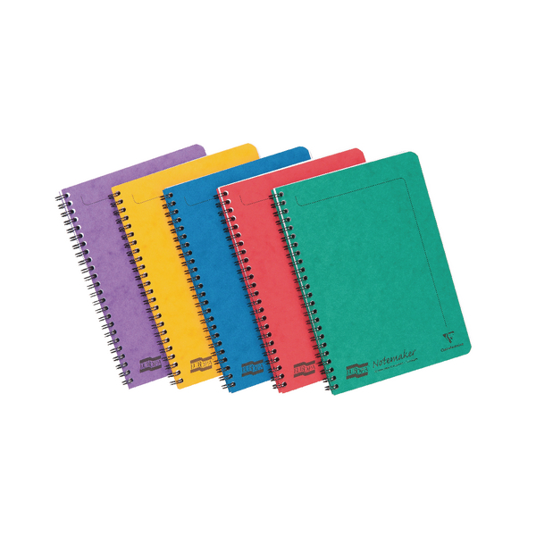 Europa Notemaker A5 Sidebound Assorted A [Pack of 10]