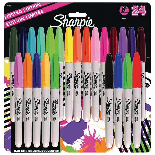 Sharpie Fine Pastel Assorted [Pack of 24]