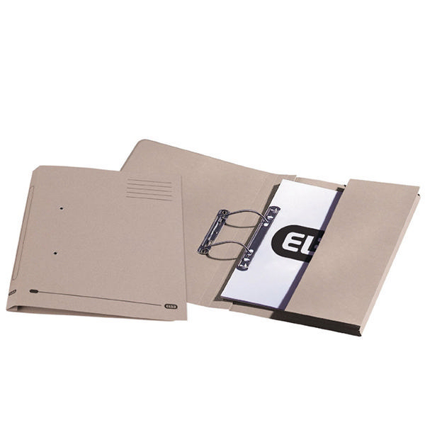 Stratford Spring Pocket File Foolscap Buff [Pack of 25]