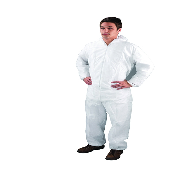 Economy Coveralls Large White