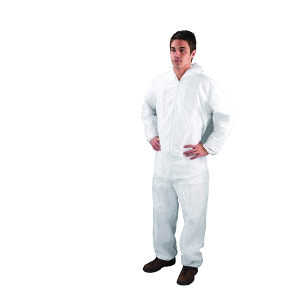 Economy Coveralls XXL White