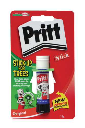 Pritt Stick 11g Carded White [Pack of 12]
