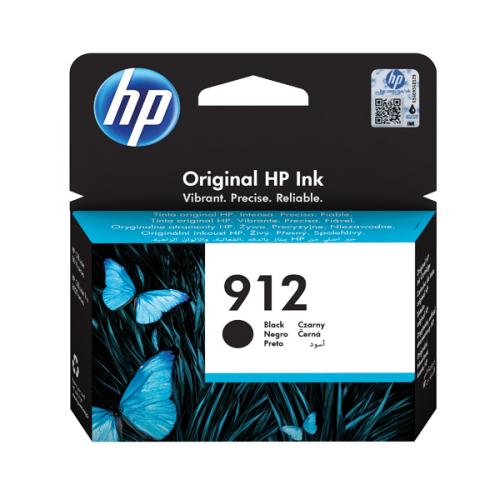 HP 912 Black Ink Cartridge 3YL80AE alternative image 1