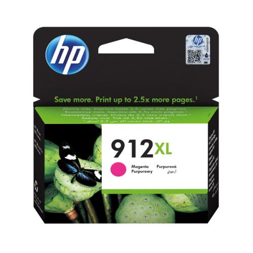 HP 912XL High Capacity Magenta Ink Cartridge 3YL82AE alternative image 1