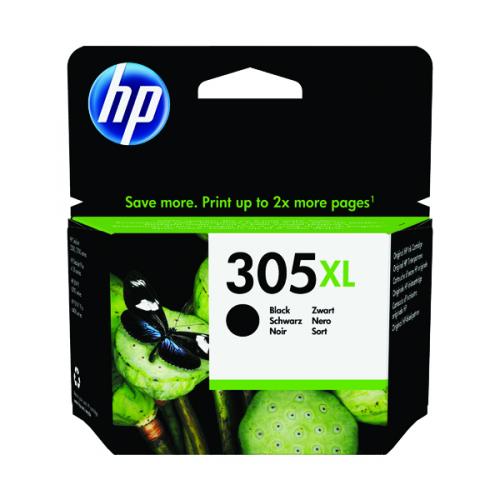 HP 305XL High Capacity Black Ink Cartridge 3YM62AE