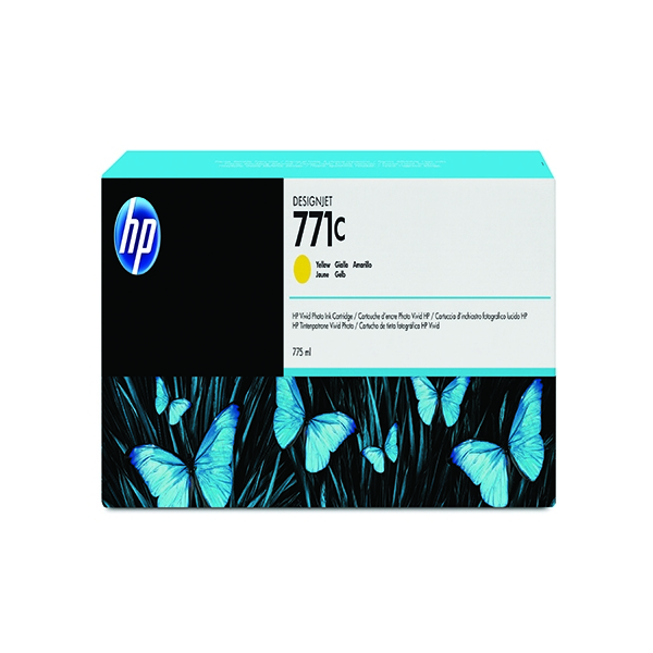 HP B6Y10A Yellow Ink Cartridge