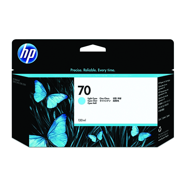 HP C9390AE Light Cyan Ink Cartridge