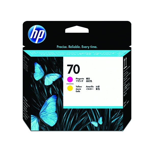 HP C9406A Magenta and Yellow Printheads