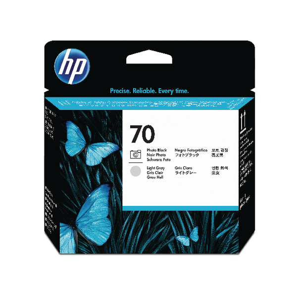 HP C9407A Photo Black and Light Grey Printheads
