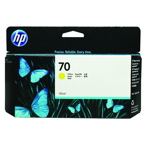 HP C9454A Yellow Ink Cartridge alternative image 1
