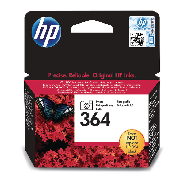 HP CB317EE Photo Black Ink Cartridge