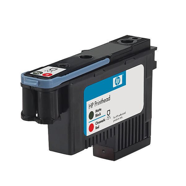 HP CE017A Matte Black and Chromatic Red Printhead