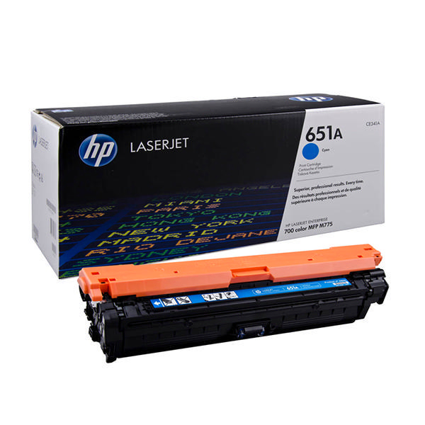 HP CE341A Cyan Toner Cartridge alternative image 1