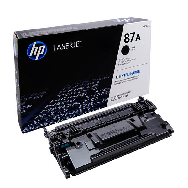 HP CF287A Black 9000 Pages Original Toner 87A alternative image 1