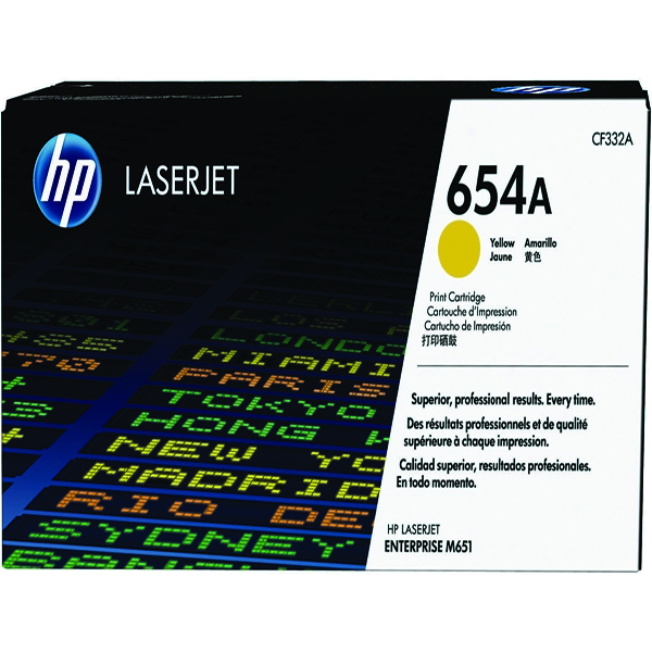 HP CF332A Yellow Toner Cartridge alternative image 1