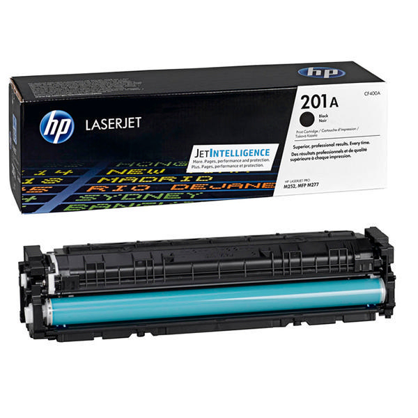 HP CF400A Black Toner Cartridge alternative image 1