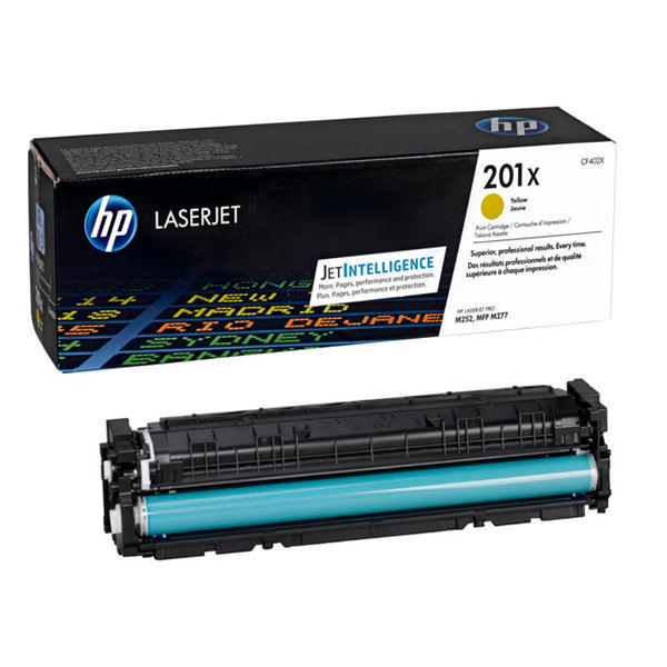 HP CF402X High Capacity Yellow Toner Cartridge alternative image 1