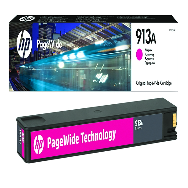 HP 913A Magenta PageWide Inkjet Cartridge alternative image 1